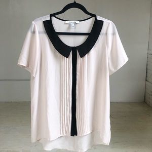 Forever 21 Vintage inspired Peter Pan blouse